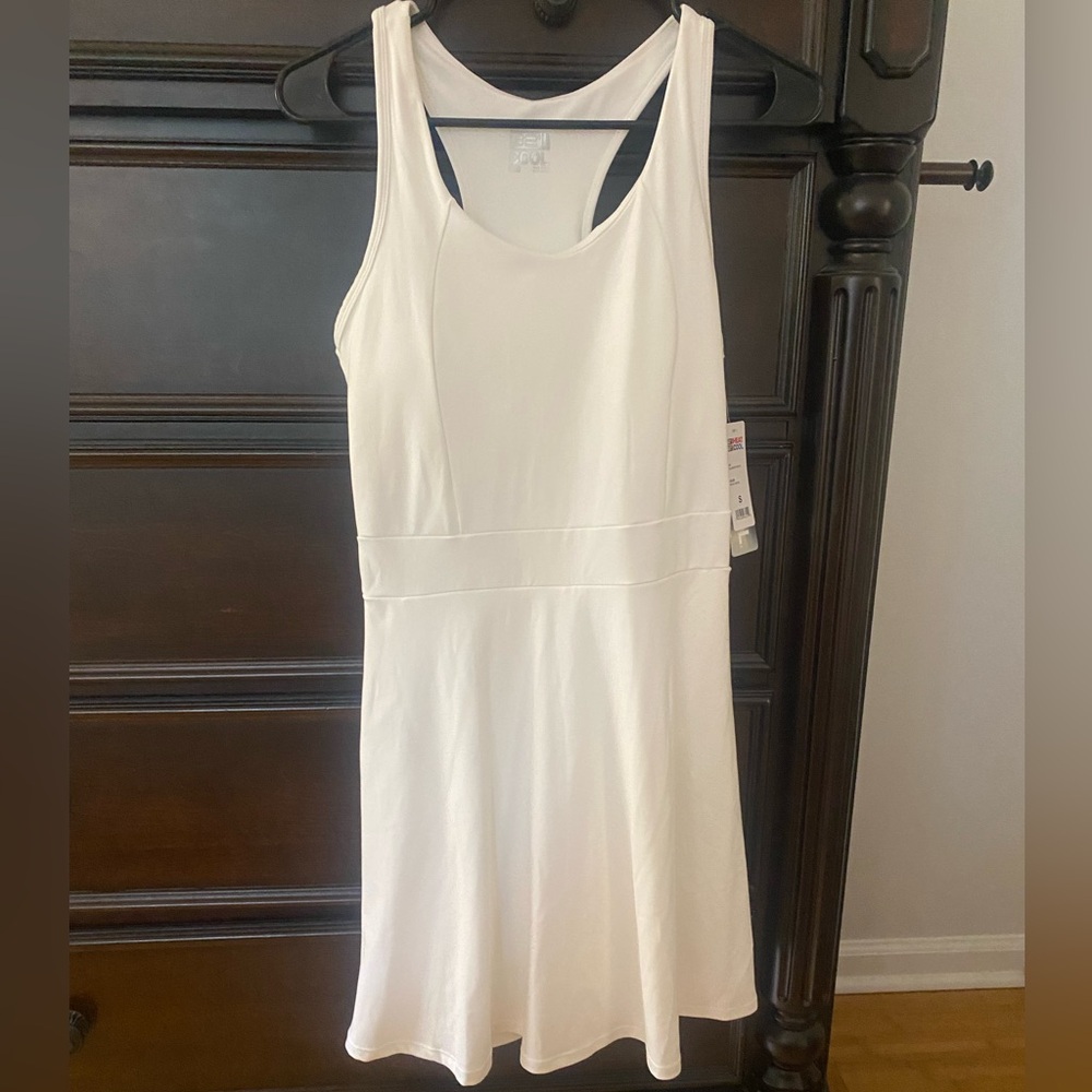 White tennis dress